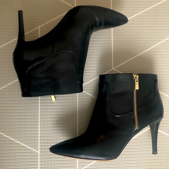 Nine West Shoes - Nine West black leather stiletto boot - size 7.5